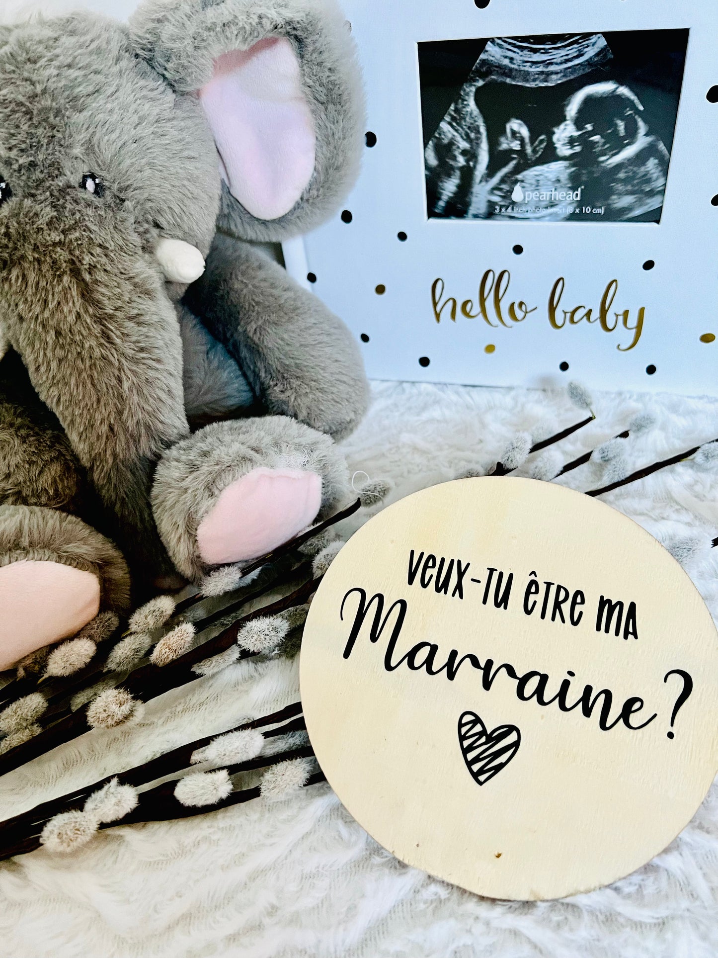 Pastille « Veux-tu être ma marraine »